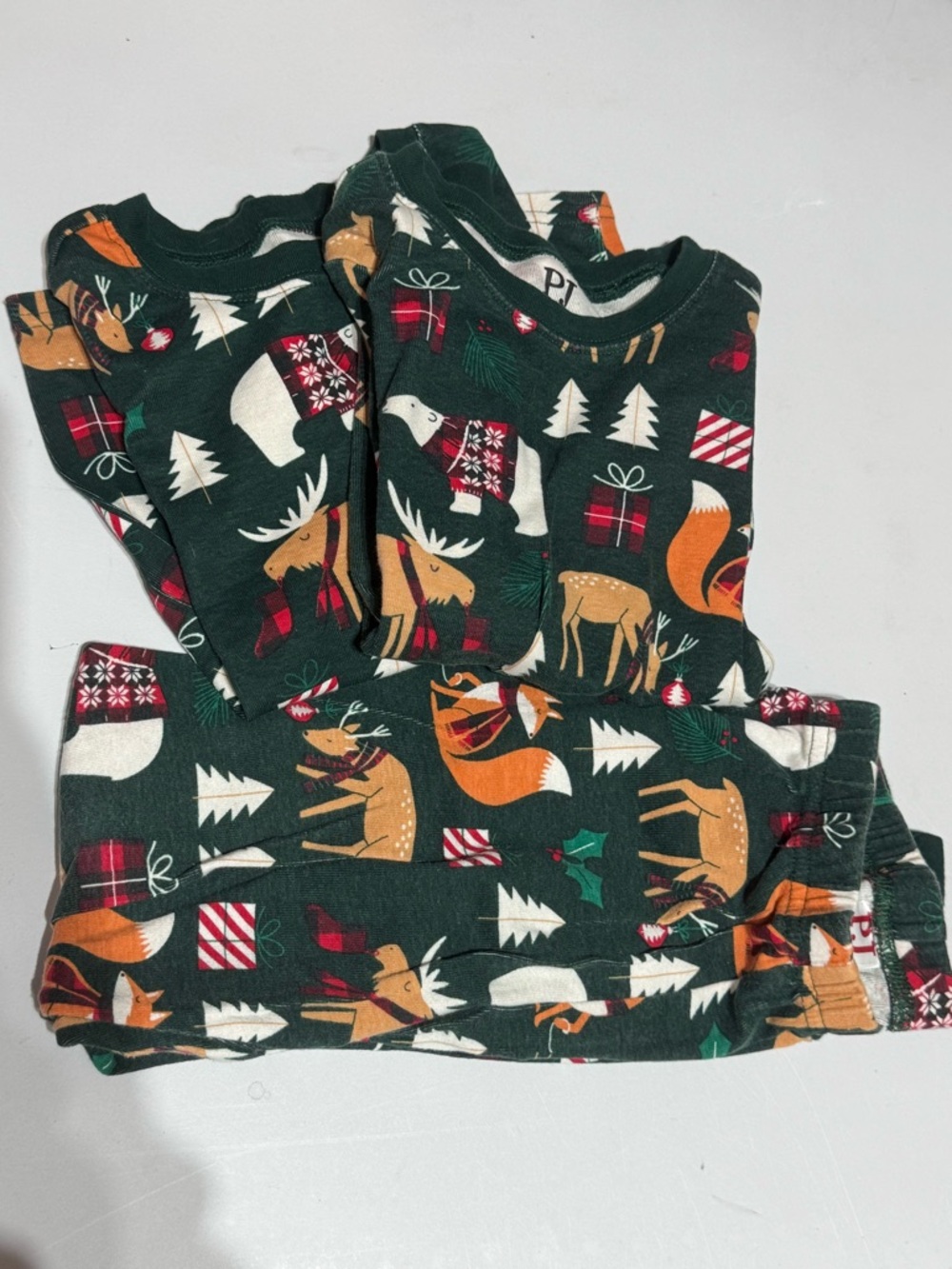 Unisex kids side 7 | Kids Forest Friends | Holiday Pajama Set | Children’s place